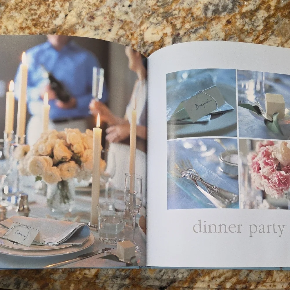 Williams Sonoma Easy Entertaining Cookbook - Blue Cover